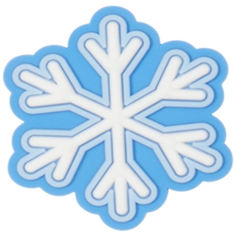 Jibbitz для сабо Crocs джиббітс Snowflake (Сніжинка) - фото 1 - id-p1247889889
